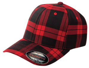 FF6197 Flexfit Tartan Plaid Baseball Cap