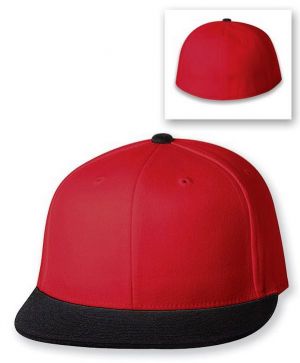 Flexfit Premium Fitted Flat Bill Baseball Cap