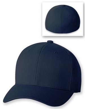 FF6477 Flexfit Fitted Wool Blend Baseball Cap