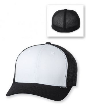 FF6511 Flexfit Cotton Twill Mesh Trucker Hat