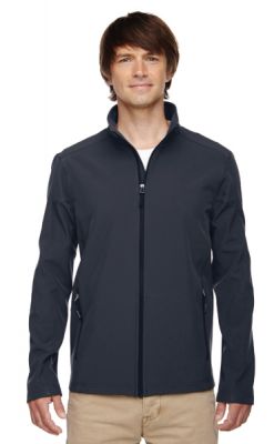 88184 Core 365 - Men's Cruise Two-Layer Fleece Bonded Soft Shell Jacket