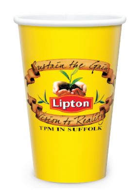 Tall 16 oz Full Colour Hot Paper Cups