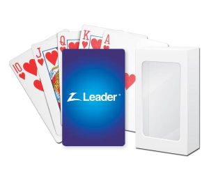 Standard Cardstock Poker Playing Cards with Standard Faces