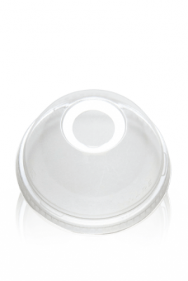 Dome Lids for Clear Plastic Cups