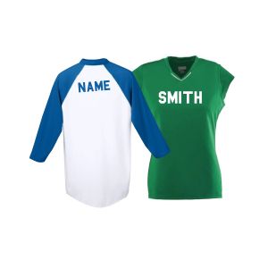 Custom Name for Sports Uniforms