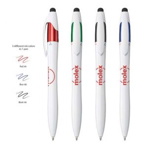 Triplet 3 Colour Pen/Stylus