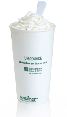 20 oz Compostable Hot Paper Cup