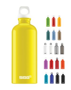 SIGG Hot and Cold Water Bottle 0.3L Smoked Pearl with Tea Filter