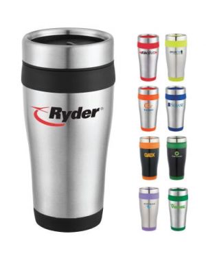 16 oz Carmel Travel Tumbler