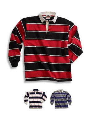 Traditional Cotton Soho Stripe Rugby Shirts
