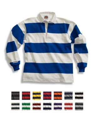 Traditional Cotton 4 Inch Stripe Rugby Shirts
