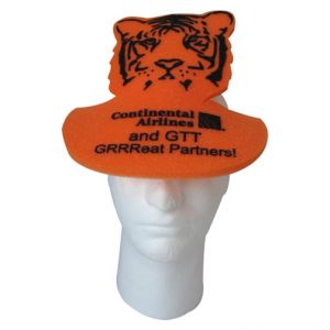 Tiger Pop Up Foam Visor