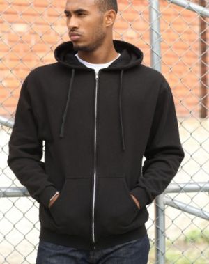 3331 M&O Unisex Zipper Fleece Hood