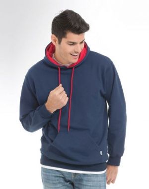 TS-KF9041 King Athletics Two-Tone Hooded Sweatshirt  Canadian Made