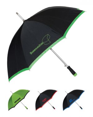 Coloured Trim Executive Umbrella
