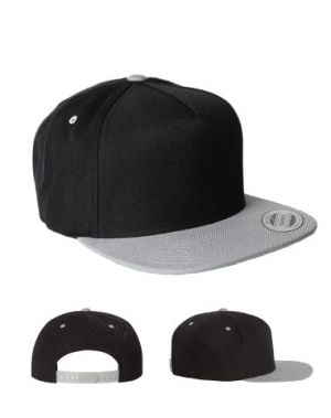 YU5089M Yupoong Five-Panel Wool Blend Snapback