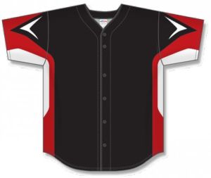 AK-ZBA71 Full Button Dry-Flex Sublimated Baseball Jersey