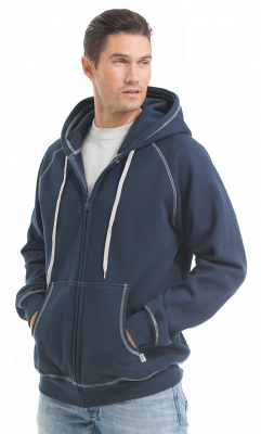 TS-KP8017 King Athletics Extra Heavy Full Zip Hooded Jacket 