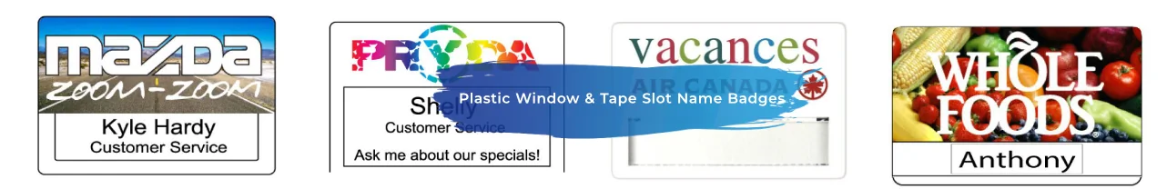 Plastic - Window/Tape Slot