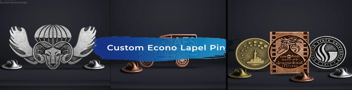 Econo Lapel Pins