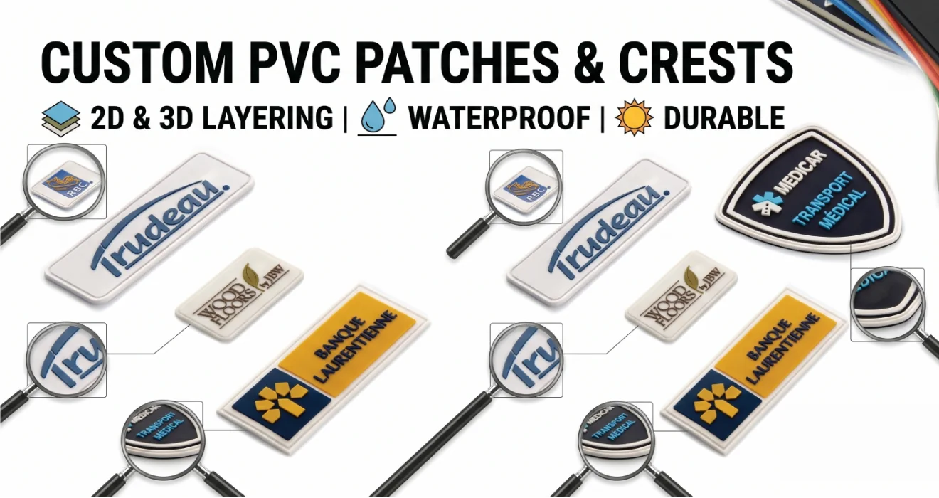Custom PVC Crests