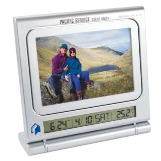 Clock Picture Frame - Thermometer & Dry Erase Board