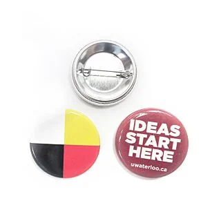 1.25" Circle Button