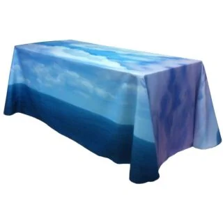 90X156-FULL-P 8' Fully Dye Sublimated Table Throw