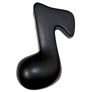 GK394 Musical Note Stress Reliever Ball