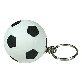 GK389 Soccer Ball Keyring Stress Reliever Ball
