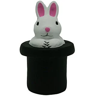 GK503 Rabbit in Hat Stress Reliever Ball