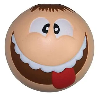 GK439 Funny Face with Tongue Stress Reliever Ball
