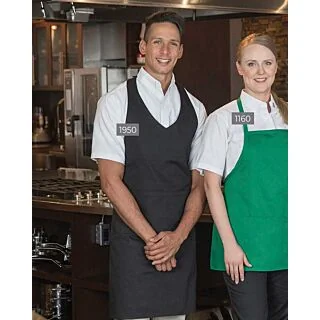 1950 V-Neck Apron - Stylish Custom Workwear