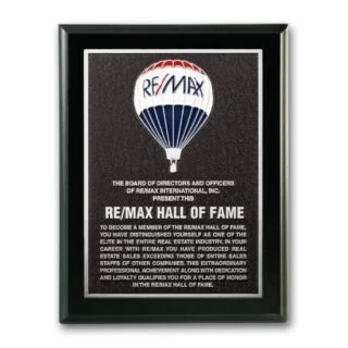9206.19-EP Photocast Plaque - Ebony Finish