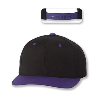 YU6089M Yupoong Flat Bill Snapback Baseball Cap