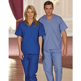 2510/2610 Unisex V-Neck Scrub Top and Bottom