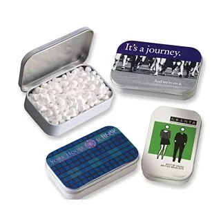 Rectangular Tin with Mints