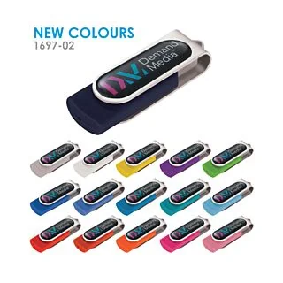 2GB Domeable Rotate Flash Drive