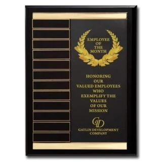 4534.19 Channel Perpetual Plaque - 12 Plates