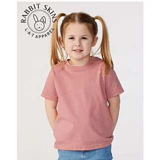 3321 Rabbit Skins Toddler Fine Jersey Tee - 100% Cotton Available