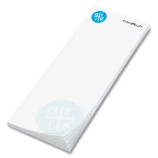 25 Sheets - 3" x 8" Non-Adhesive Notepads