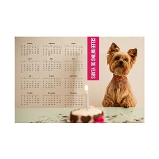 3.5" X 5.5" Calendar Magnets