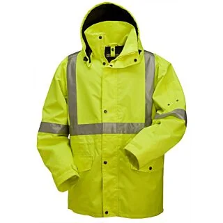 High Visibility 3/4 Length Rain Jacket