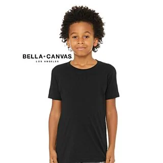 3001YCVC BELLA CANVAS - Youth CVC Unisex Jersey Tee