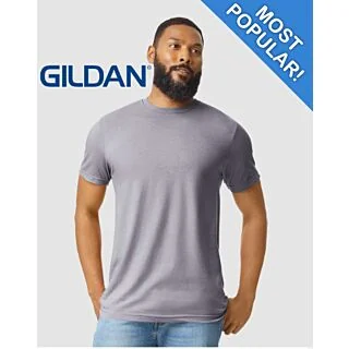 67000 Gildan Softstyle CVC T-Shirt - 60% Cotton, 40% Polyester