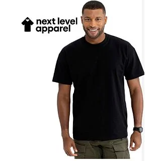 7200 Next Level Apparel Unisex Heavyweight T-Shirt - 100% Combed Ring-Spun Cotton