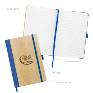 TBC805 Forleo Bamboo Notebook – Custom Eco-Friendly Journal