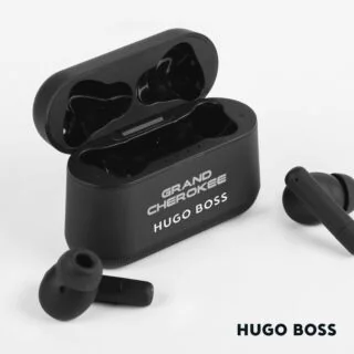 HBP7107 Hugo Boss Gear Matrix Wireless Earphones – Custom Branded
