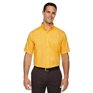 88194 Core 365 Men's Optimum Short-Sleeve Twill Shirt