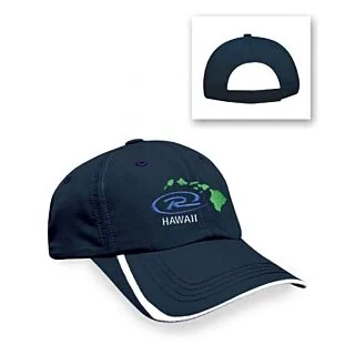 KC-8950 Rip Stop Cap with Stripe Bill Accent